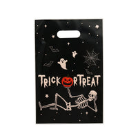 Halloween Printed Gift Bags Candy Cookie Snack Tote Festival Packaging Plastic Bags