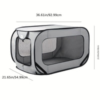 Foldable Pet Playpen Tent for Dogs, Indoor/Outdoor Portable Kennel