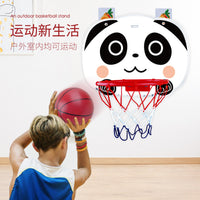 Adjustable Kids' Indoor/Outdoor Basketball Hoop Set with Stand and Ball for Toddlers & Children