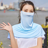 Women's Summer Neck Gaiter Face Mask for Sun Protection while Cycling