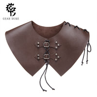 Halloween Medieval Punk Retro Armor Choker Necklace Cosplay Accessory