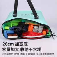 EVA Fishing Live Fish Bucket Bag with Handle, Thickened Waterproof Storage for Fishing Gear