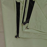 Thickened Blackout Tarp for Outdoor Shade and Rain Protection