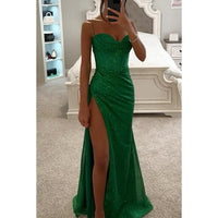 Women's European & American Style Elegant Evening Gown Maxi Dress
