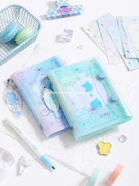M5 Dreamy Realm Loose-Leaf Notebook 2024 - Grid & Blank Pages for Girls