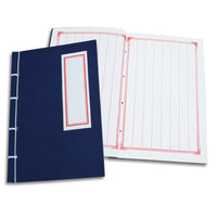 Vintage Chinese Thread-Bound Notebook for Calligraphy and Journaling