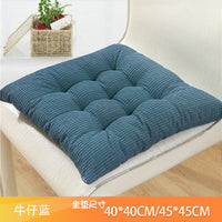 Thickened Square Seat Cushion for Office, Dining Chair, Car, or Pet Bed