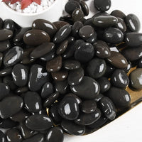 High-Temperature Resistant Black Pebbles for Stone Cake Baking and Grilling
