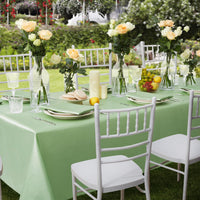 Satin Tablecloth Rectangular Round Square for Party Meeting Christmas Birthday Hotel Wedding Decoration