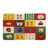 Diatomaceous Earth Cartoon Dog Bath Mat Super Absorbent Non-Slip Quick Dry Soft Bathroom Rug