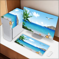 Desktop Computer Dust Cover Set for All-in-One PC, Laptop, Keyboard, and Mainframe