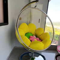 Acrylic Bubble Hanging Chair Indoor Outdoor Swing Basket Nordic Balcony Leisure Chair