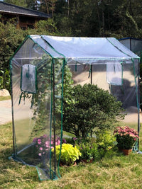Outdoor Garden Greenhouse Plant Warm House Windproof Rainproof Insulation Cover for Home Yard Sunroom Horticulture