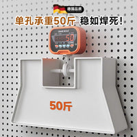 Pegboard Wall Organizer Accessories Metal Hooks and Shelves for Living Room Entryway Desk Storage