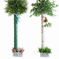 Artificial Bamboo Pipe Cover for Decorative Hiding and Insulation