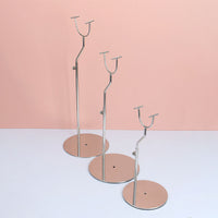 304 Stainless Steel Doll Stand for BJD OB11 Dolls, Display Holder