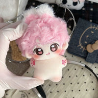 Mu Zhicheng & Wang Lujie 10cm Cotton Doll Plush Keychain Pendant