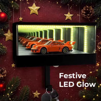 Infinity Garage Key Holder with LED Light and Display Case for Car Models