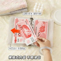 Large Capacity Cash and Commemorative Banknote Collection Album with Detachable Pages