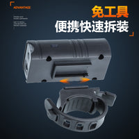 BK02 Bicycle Headlight Set with Taillight for Night Riding