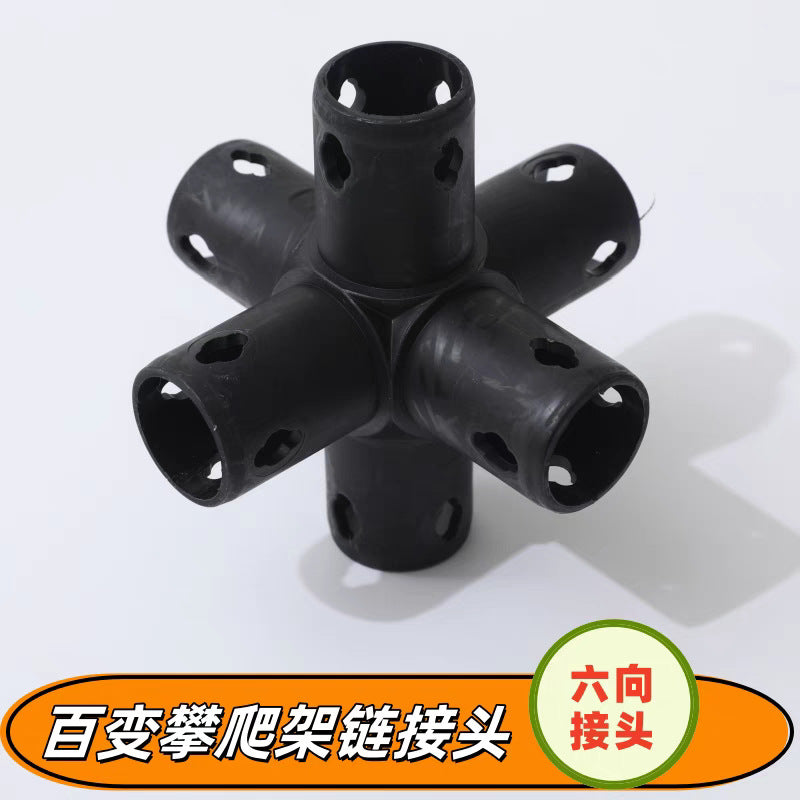 Kids Indoor Climbing Frame Pipe Connectors for Toddler Play Structures