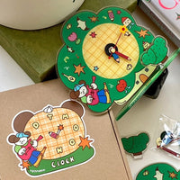 Silent Quartz Clock Movement Kit with Colorful Hands for DIY Crafts