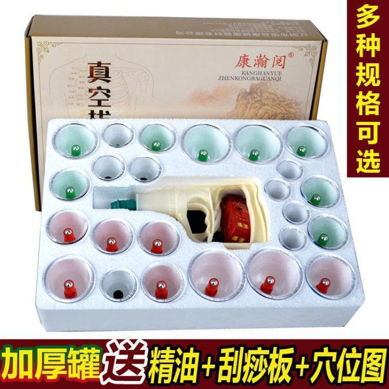 Vacuum Cupping Therapy Set for Home Use - Magnetic Suction Cups for Body Slimming and Beauty Salon