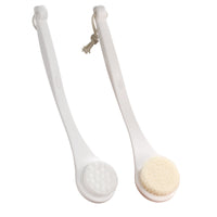 Long Handle Soft Bristle Bath Brush for Back Exfoliation and Body Cleaning