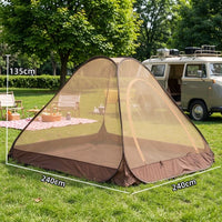 Automatic Pop-Up Mosquito Net Tent for Outdoor Camping and Patio Use