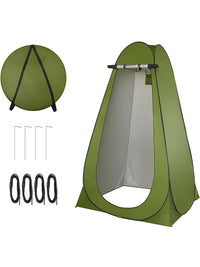 Pop-Up Privacy Tent for Outdoor Shower, Changing Room, or Toilet