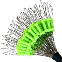 Self-Locking Lead Skin Seat with Silicone Space Beans for Fishing
