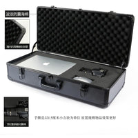 Portable Aluminum Alloy Tool Box Hardware Storage Case Instrument Equipment Display Box