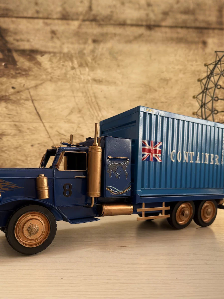 Vintage American Industrial Style Truck Container Tissue Box Holder