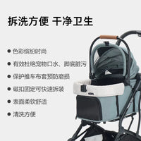 Beberoad Pet Stroller Anti-dirty Pad for Cats and Dogs, Washable Drool-proof Liner