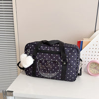 Anime Ita Bag Shoulder Crossbody Handbag for Students, Large Capacity Casual Tote
