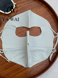 Women's UV Protection Ice Silk Full Face Mask for Driving Cycling Outdoor Sun Protection and Dustproof