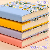 Marker Pen Art Sketchbook, 200g Thick White Cardstock, Acrylic Marker Painting Book, Square Portable Blank Sketchbook for Students