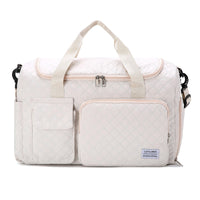 Oxford Cloth Travel Duffel Bag Foldable Large Capacity Storage Tote