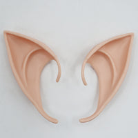 Halloween Elf Ears Cosplay Props Latex Pointed Ears for Parties and Costumes