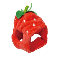 Cute Pet Costume Headwear for Cats & Small Dogs - Frog, Rabbit, Lion, Bear, Fruit & Christmas Designs