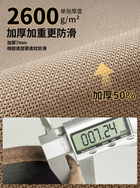 Linen Bathroom Mat Non-Slip Absorbent Floor Mat for Home Entrance Shower