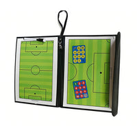 Foldable Magnetic Soccer Coaching Tactic Board with Pieces