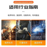 Thickened Cowhide Heat Resistant Welding Work Gloves for Outdoor BBQ and Material Handling