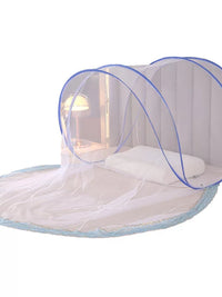 Foldable Pop-Up Mosquito Net Tent for Head and Face Protection, Portable Travel Insect Repellent Canopy