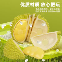 Peelable Durian Toy with Cutting Play Set for Kids