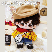 20cm Doll Clothes Set for Cotton Dolls, Stylish Outfits for Plush Figures