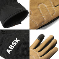 Gardening Gloves with Touchscreen Fingertips, Thorn-Proof, Non-Slip, Full Finger for Pruning and Planting
