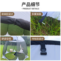 Automatic Pop-Up Camping Tent for 6-8 People, Foldable and Breathable