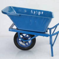 German Single-Wheel Garden Cart with Dump Function for Home and Farm Use