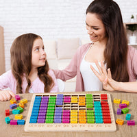 Montessori Wooden Multiplication Division Addition Board Math Learning Toy for Kids